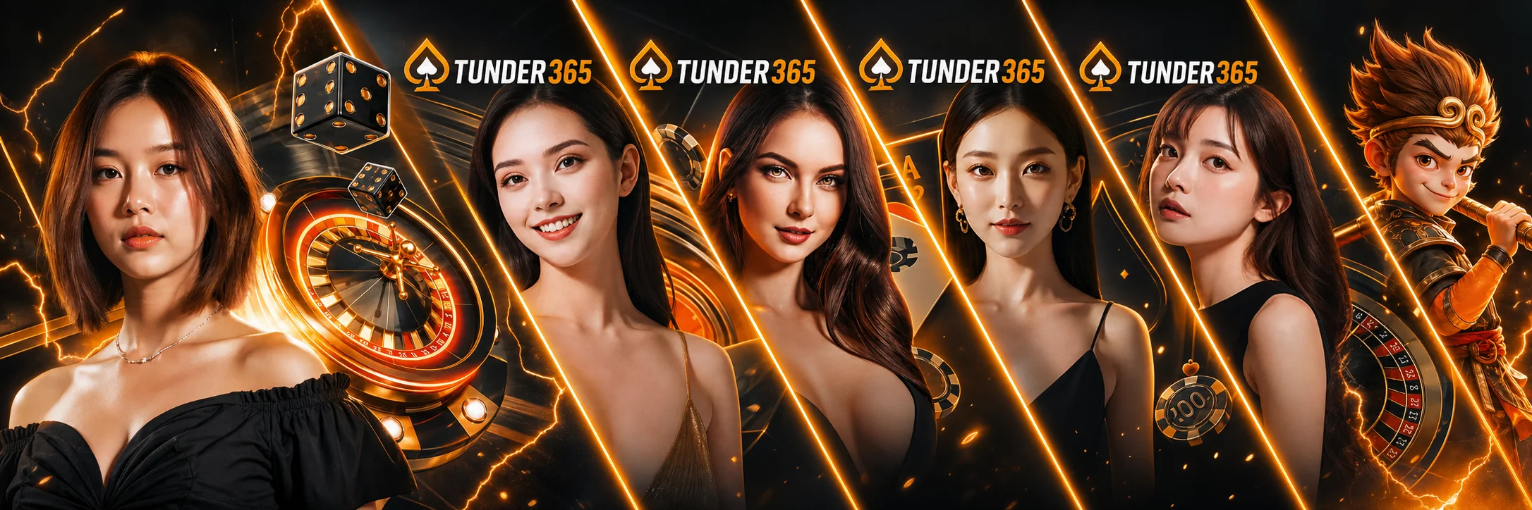 ฟีเจอร์บัญชีและเกม TUNDER365