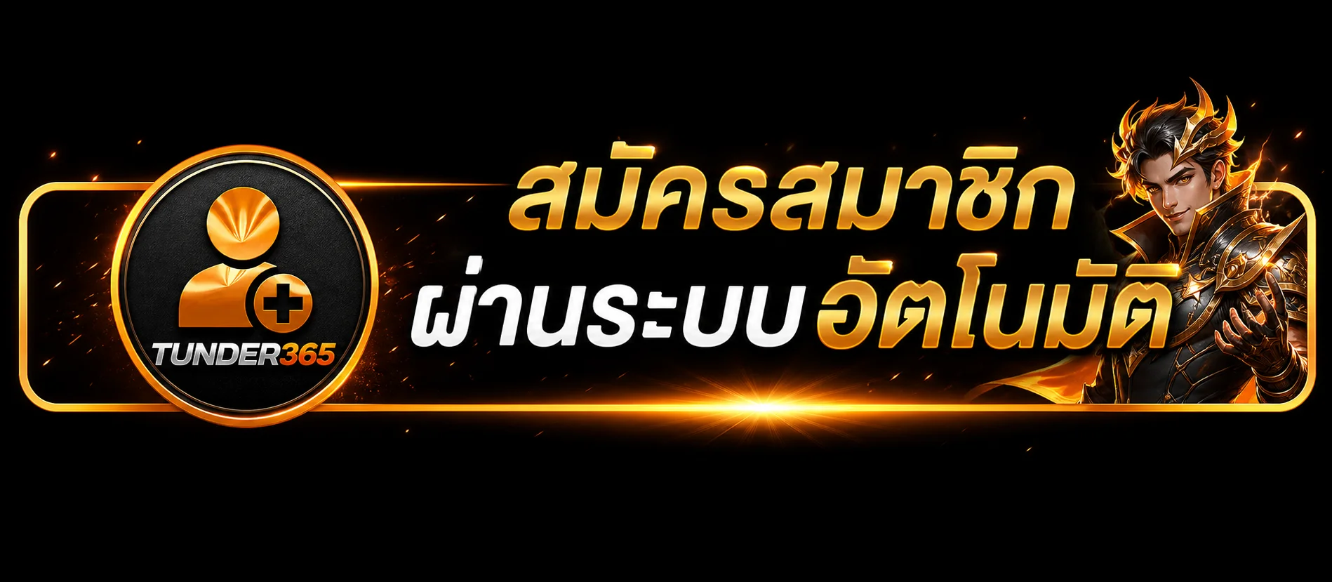 หน้าคู่มือ TUNDER365 เข้าสู่ระบบ